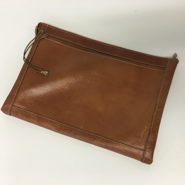 DOCUMENT WALLET, Tan